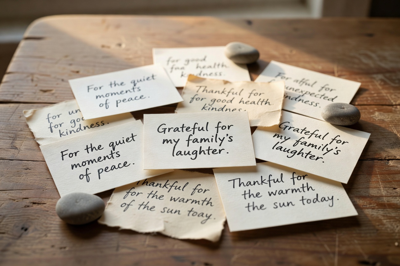 Gratitude List Habit Tracking