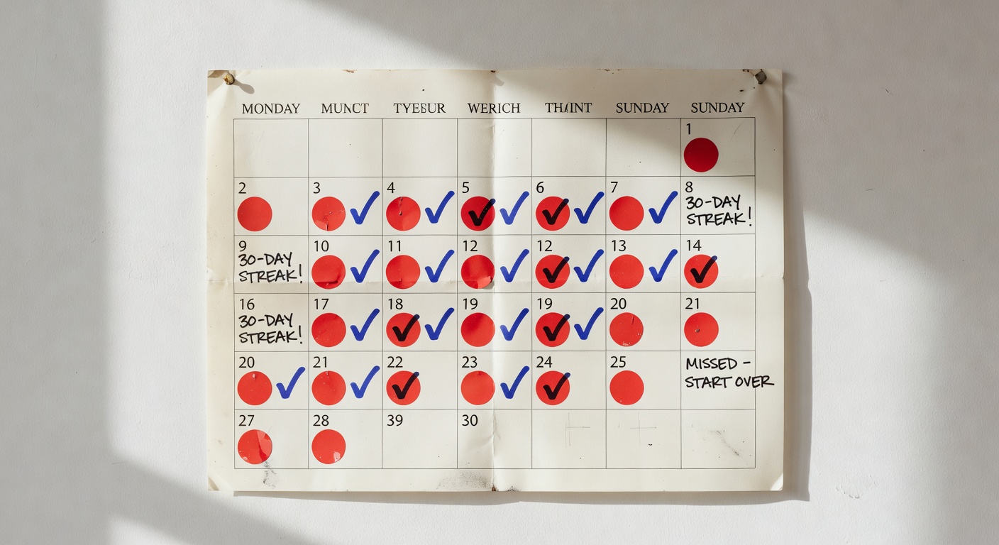 Wall Calendar Habits